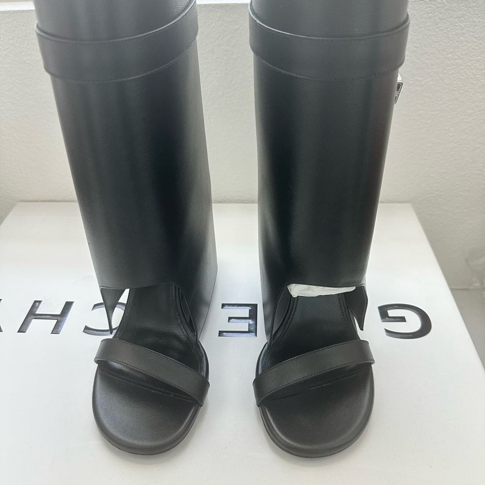 Givenchy Black Winter Rain Boots